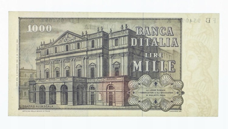 WŁOCHY 1000 LIRE 1979 r. st. 2-