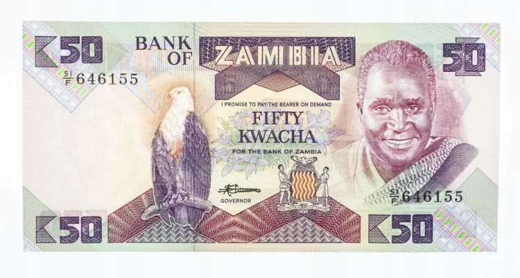 ZAMBIA 50 KWACHA st. 1