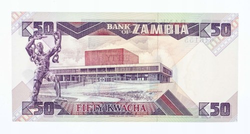 ZAMBIA 50 KWACHA st. 1