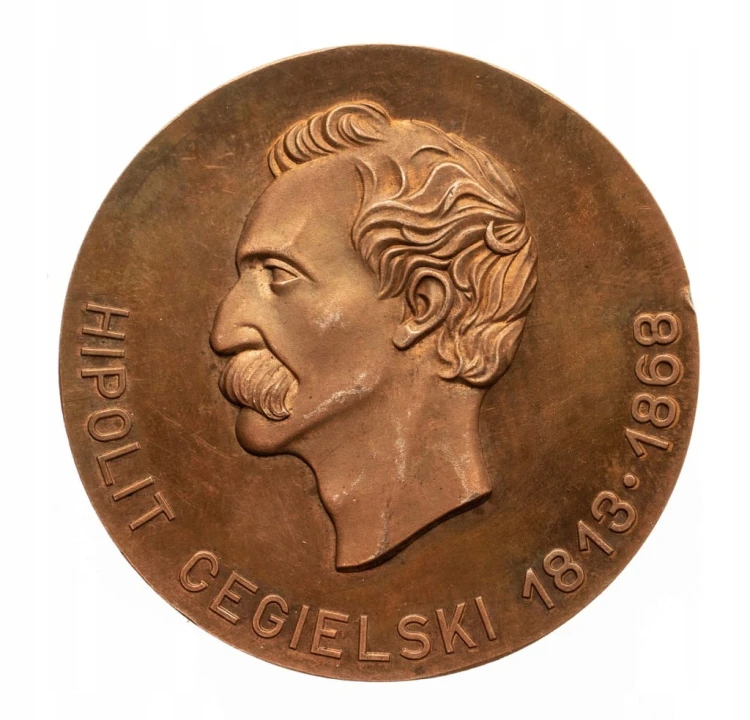 MEDAL 140 LAT HCP POZNAŃ HIPOLIT CEGIELSKI 1986