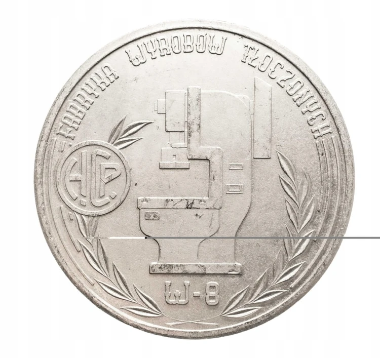 MEDAL FABRYKA WYROBÓW TŁOCZONYCH HCP POZNAŃ W-8