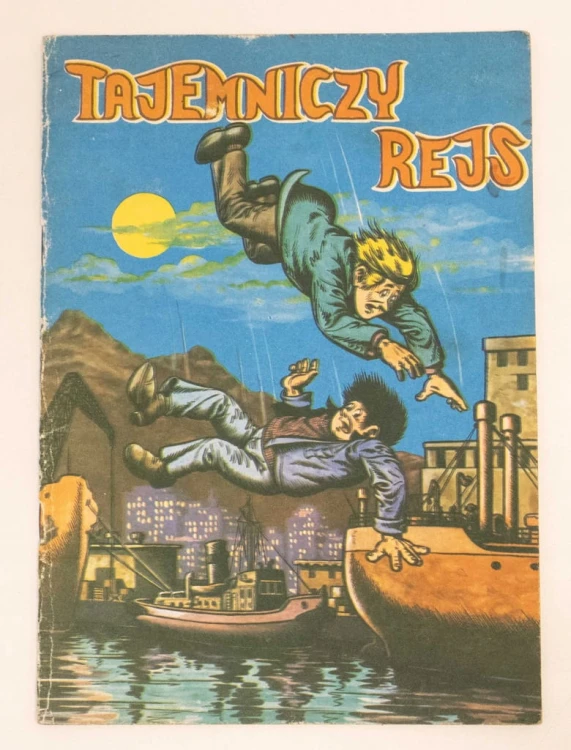 STARY KOMIKS TAJEMNICZY REJS 1988