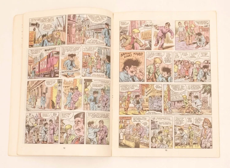 STARY KOMIKS TAJEMNICZY REJS 1988