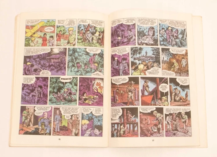 STARY KOMIKS TAJEMNICZY REJS 1988
