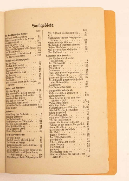 STARA KSIĄŻKA LEBENSVOLLE ARBEITSHEFTE 1940