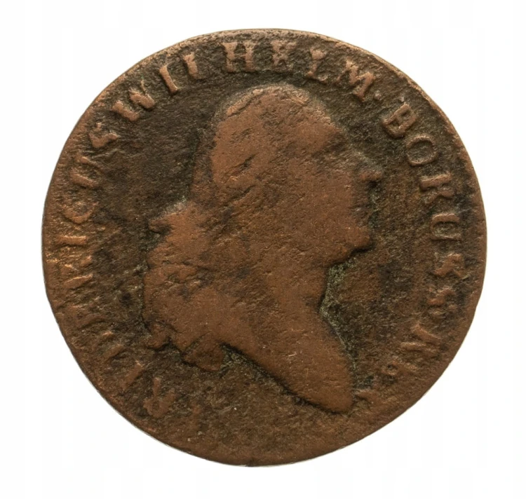 Fryderyk Wilhelm II 1786-97,Grosz, 1797/B WROCŁAW
