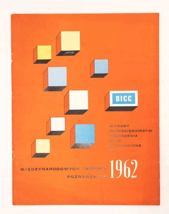 STARA KSIĄŻKA WYROBY BICC NA TARGACH MTP 1962