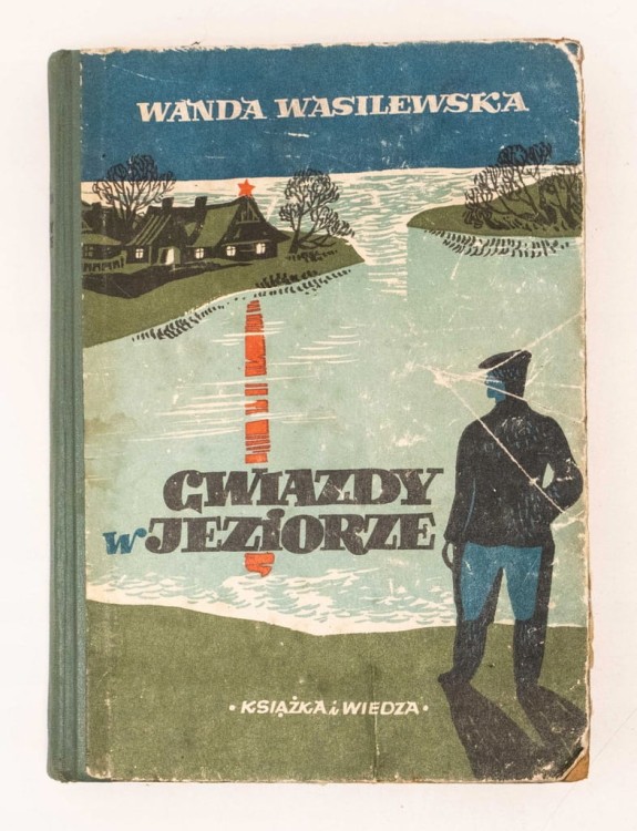 STARA KSIĄŻKA GWIAZDY W JEZIORZE 1950