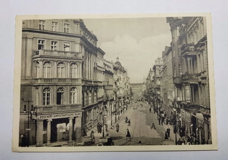 POZNAŃ BERLINER STRASE 1943
