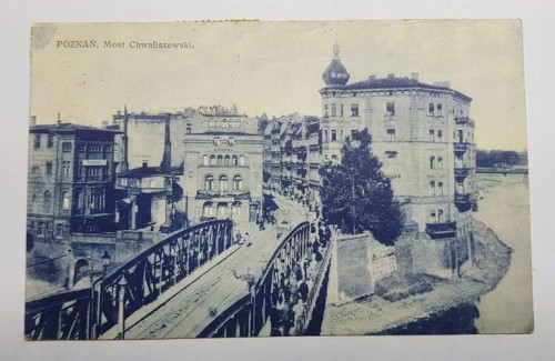 POZNAŃ MOST CHWALISZEWSKI 1932
