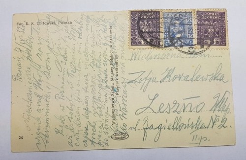 POZNAŃ MOST CHWALISZEWSKI 1932