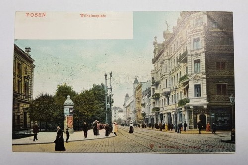 POZNAŃ PLAC WILHELMA 1905