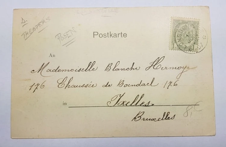 POZNAŃ TEATR MIEJSKI 1907