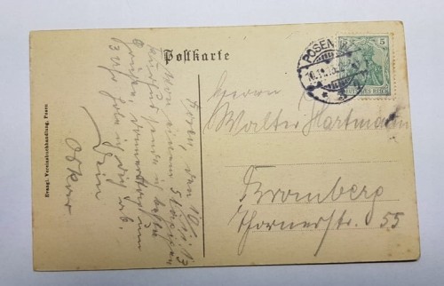 POZNAŃ DOM EWANGELICKI AKADEMIA MUZYCZNA 1913