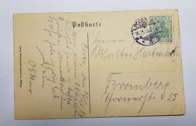 POZNAŃ DOM EWANGELICKI AKADEMIA MUZYCZNA 1913