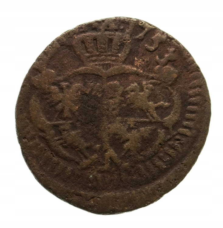 August III 1733-1763 - SZELĄG 1753 ROK st.4
