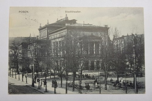 POZNAŃ TEATR MIEJSKI 1906