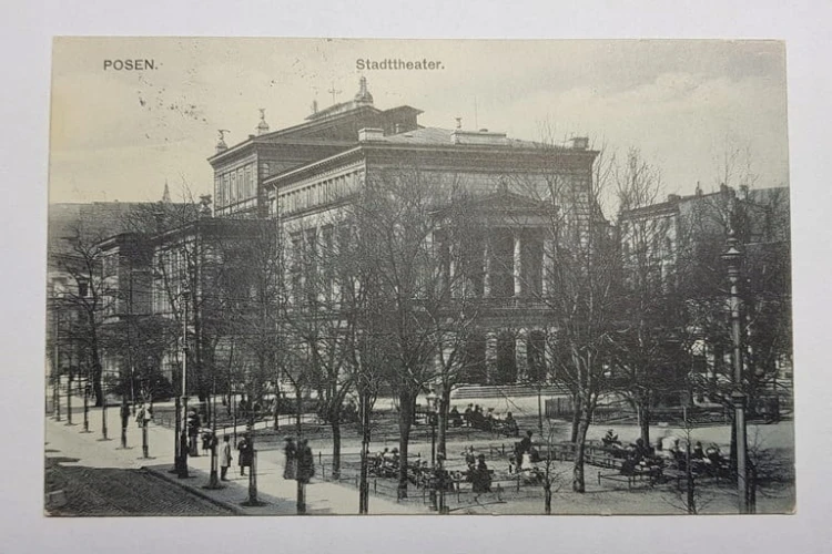 POZNAŃ TEATR MIEJSKI 1906