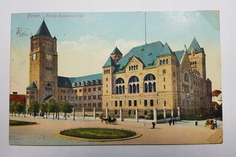 POZNAŃ ZAMEK CESARSKI 1913