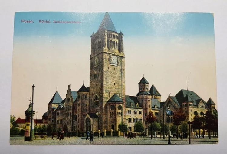 POZNAŃ ZAMEK CESARSKI LATA 1910-20