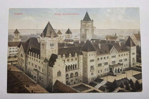 POZNAŃ ZAMEK CESARSKI 1916