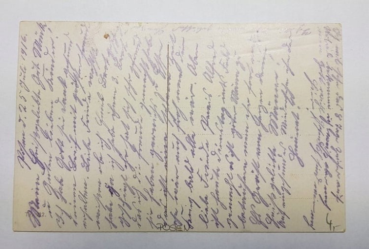 POZNAŃ ZAMEK CESARSKI 1916