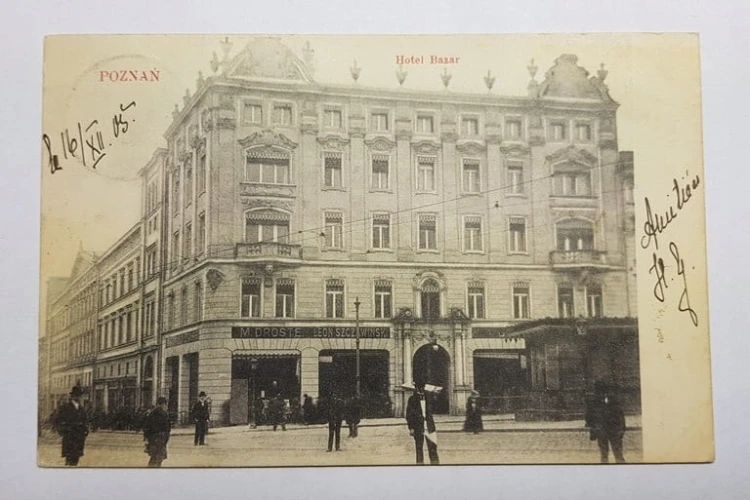 POZNAŃ HOTEL BAZAR 1905