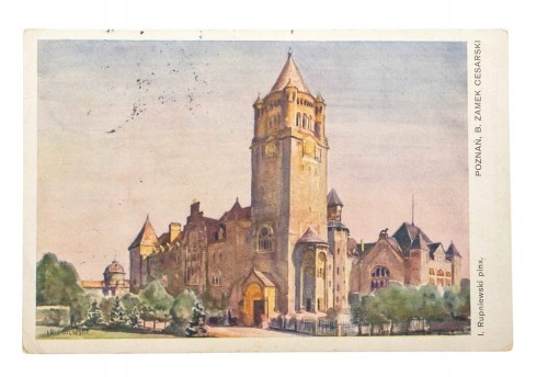 POZNAŃ - ZAMEK CESARSKI 1927