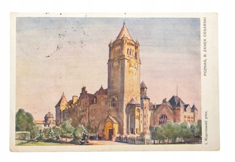 POZNAŃ - ZAMEK CESARSKI 1927