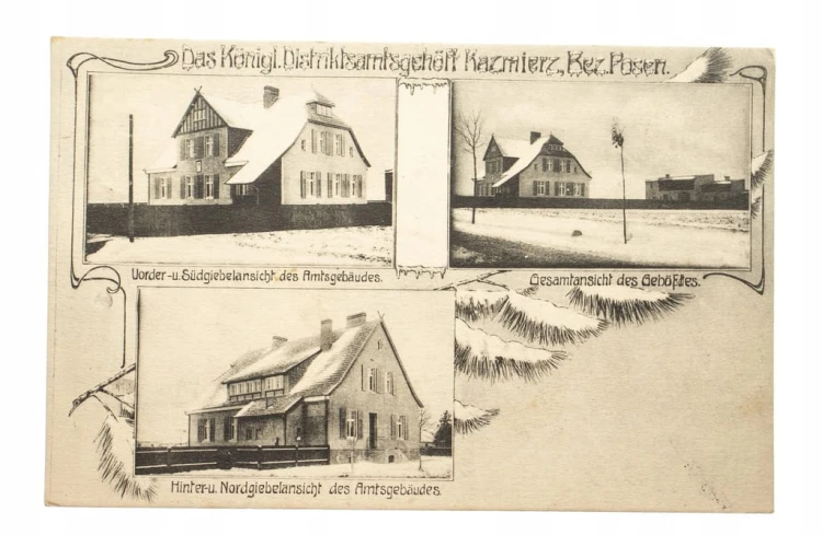 KAŹMIERZ - BUDYNKI, WILLE pocz. XX w.