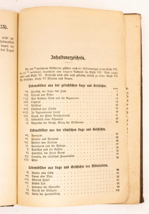 STARA KSIĄŻKA LEHRBUCH DER GESCHICHTE 1923