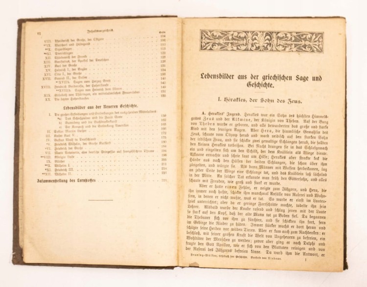 STARA KSIĄŻKA LEHRBUCH DER GESCHICHTE 1923