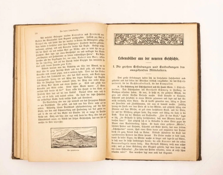 STARA KSIĄŻKA LEHRBUCH DER GESCHICHTE 1923