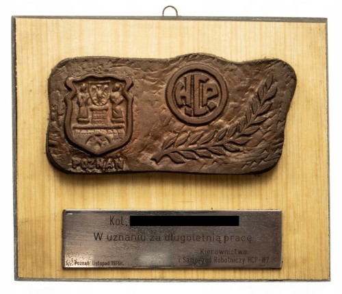 MEDAL W UZNANIU ZA DŁUGOLETNIĄ PRACĘ HCP-W7 PŃ1976