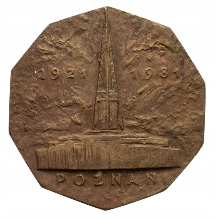 MEDAL 60 LAT RZEMIOSŁA W TARGACH MTP POZNAŃ 1981