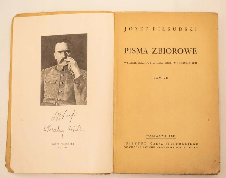 PISMA ZBIOROWE JÓZEFA PIŁSUDSKIEGO TOM VII 1937