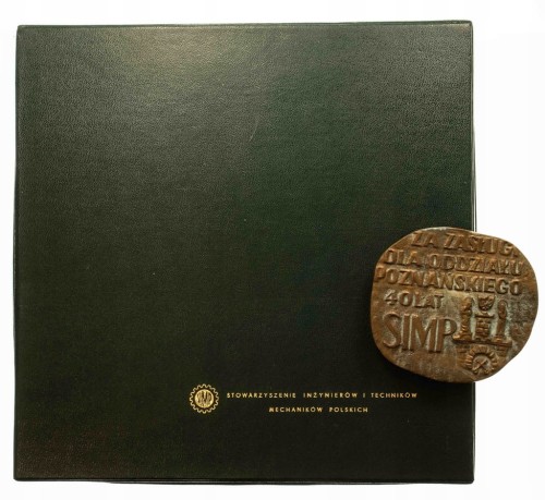 MEDAL ZA ZASŁUGI DLA OD. POZNAŃSKIEGO 40 LAT SIMP