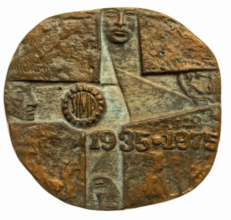 MEDAL ZA ZASŁUGI DLA OD. POZNAŃSKIEGO 40 LAT SIMP
