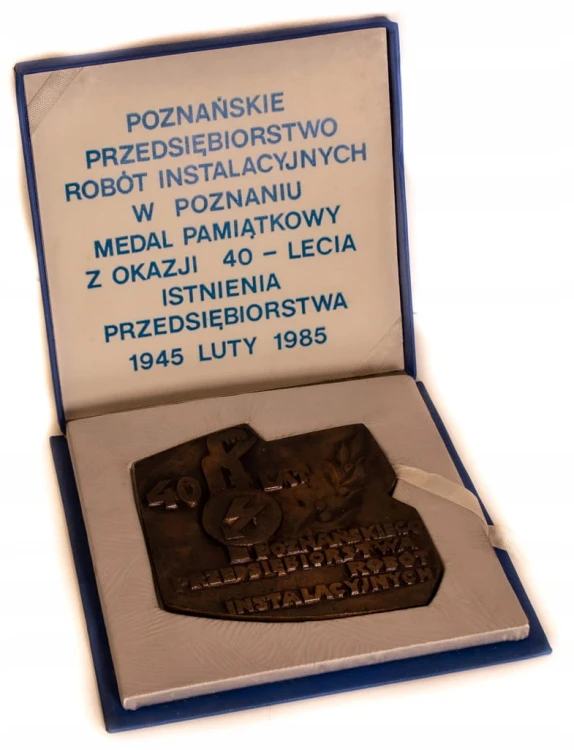 MEDAL 40 LAT PPRI POZNAŃ 1985