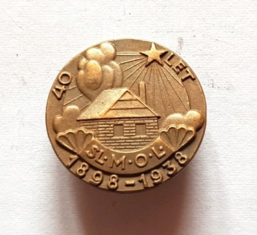 ODZNAKA 40 LAT SL-M-O-L 1898-1938