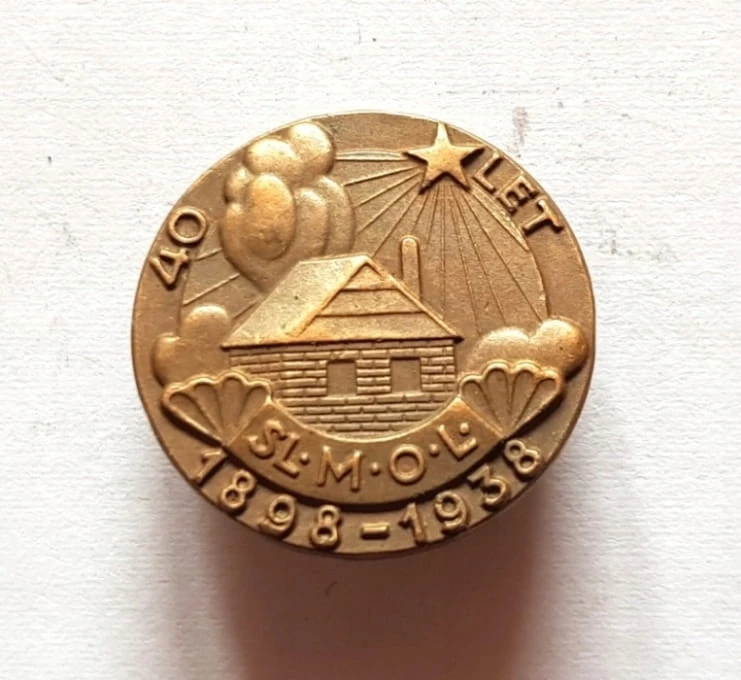 ODZNAKA 40 LAT SL-M-O-L 1898-1938