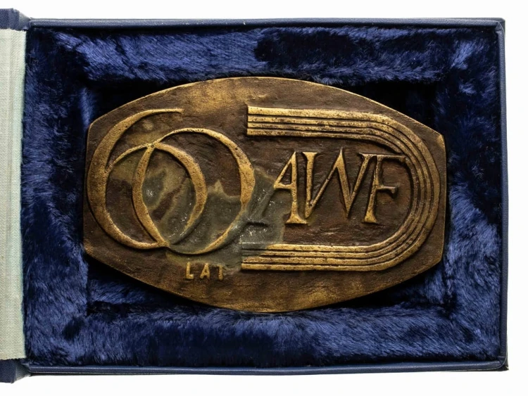 MEDAL ZASŁUŻONY DLA AWF POZNAŃ 60 LAT