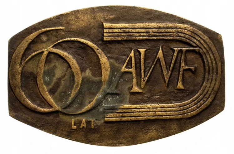 MEDAL ZASŁUŻONY DLA AWF POZNAŃ 60 LAT