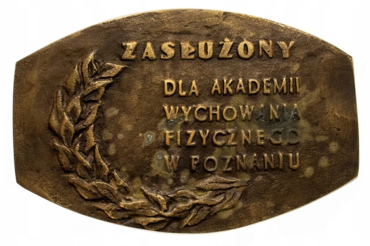 MEDAL ZASŁUŻONY DLA AWF POZNAŃ 60 LAT