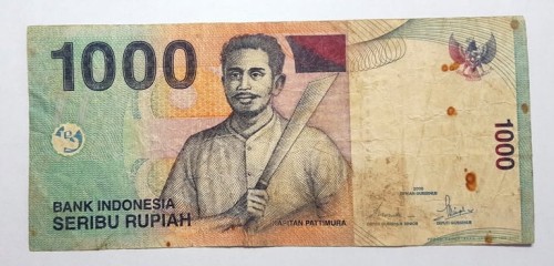 INDONEZJA 1000 Rupiah 2000 ROK st.3
