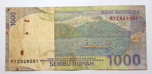 INDONEZJA 1000 Rupiah 2000 ROK st.3