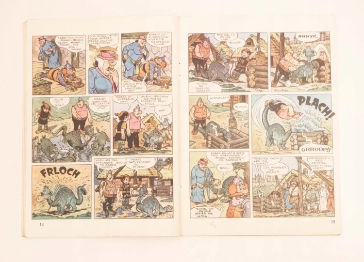 STARY KOMIKS FORTUNA AMELII 1986