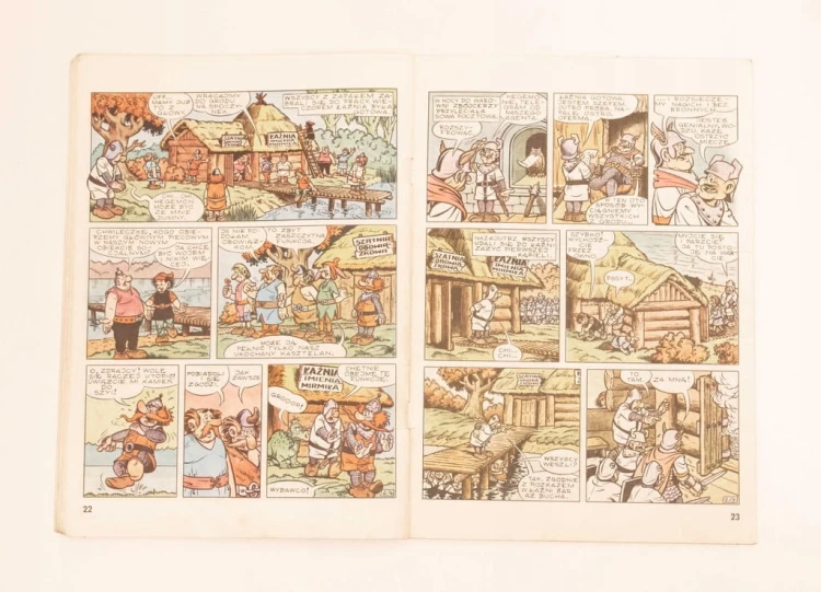STARY KOMIKS FORTUNA AMELII 1986