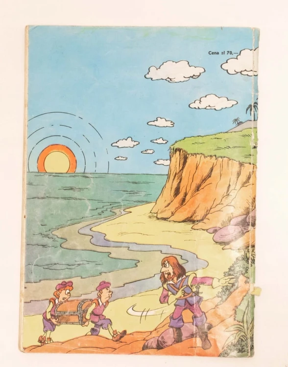 STARY KOMIKS PRZYGODY JONKI JONKA I KLEKSA CZ. II