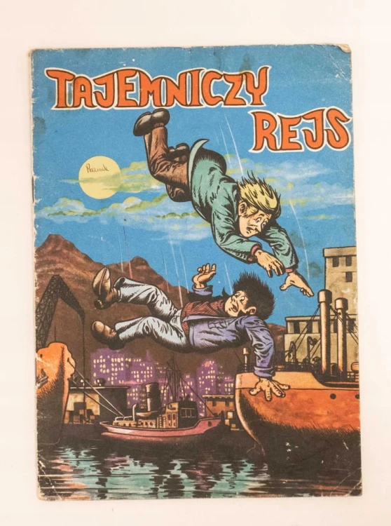 STARY KOMIKS TAJEMNICZY REJS 1988